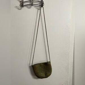 Mini green satchel. Never worn.